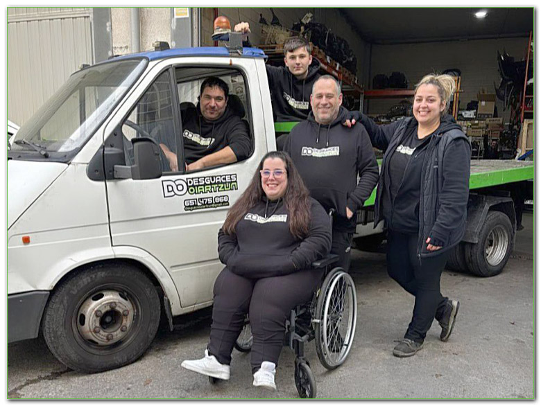Nuestro equipo de trabajo en Desguaces Oiartzun